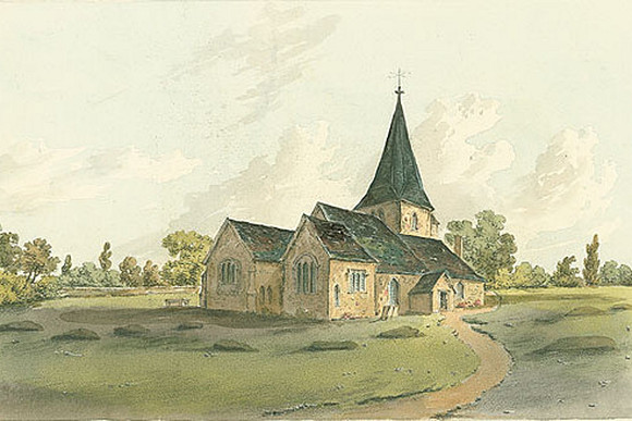 Banstead Church 1822