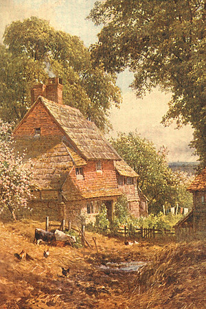 An Old Farm Near Leith Hill 1906