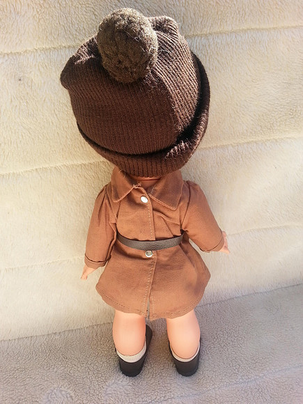 Vintage Burbank 13 Inch Doll In Brownie Uniform