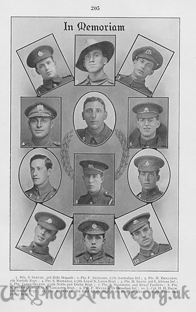 British Jewry Book Of Honour Page 205