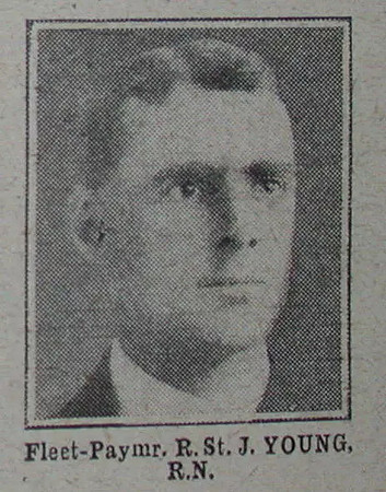 Young R St J Flt Paymst RN The War Illustrated