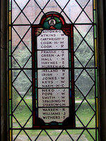 Irish F Pte 2nd Worcestershire Regiment Bell Ringers Memorial Window Worcester Cathedral
