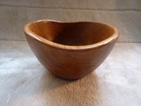 Vintage Hand Turned Wooden Bowl