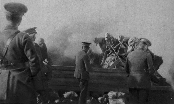 1st West Riding Regiment Sports Day An Obstacle Race In Gas Masks