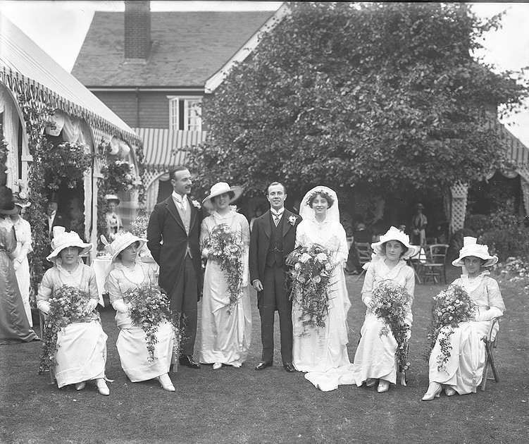 Wedding Of Harold Edward Bingemann And Violet Harriet Messenger