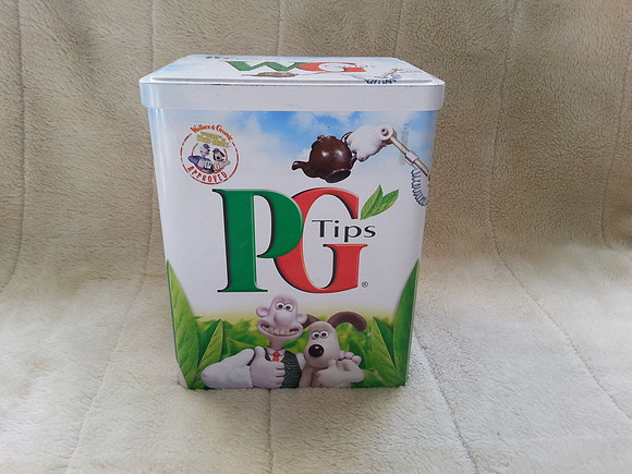 Wallace And Gromit Limited Edition PG Tips Tea Caddy/Tin