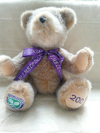 Wimbledon Tennis Championships 2001 Jointed Teddy Bear