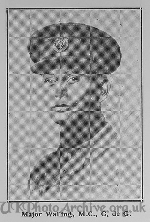 Walling E Major MC Croix de Guerre West Yorkshire Regiment