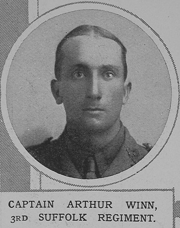 Winn A Captain 3rd Suffolk Regiment The Illustrated London News 24th Oct 1914