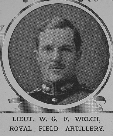 Welch W G F Lt Royal Field Artillery The Illustrated London News 21st Nov 1914