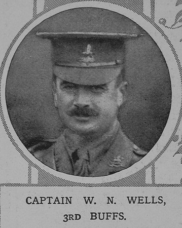Wells W N Captain 3rd East Kent Regiment The Illustrated London News 21st Nov 1914