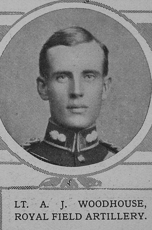 Woodhouse A J Lt Royal Field Artillery The Illustrated London News 14th Nov 1914