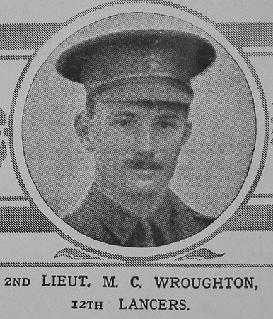 Wroughton M C 2nd Lt 2th Lancers The Illustrated London News 21st Nov 1914