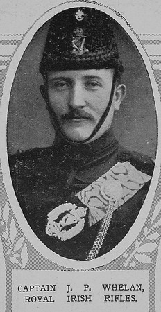 Whelan J P Captain 2nd Royal Irish Rifles The Illustrated London News 2nd Jan 1915