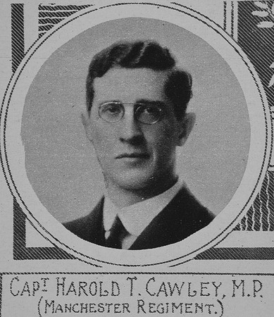Cawley H T Captain Manchester Regiment