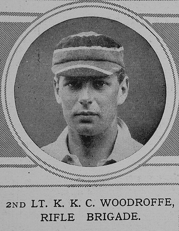 Woodroffe K K C 2nd Lt Rifle Brigade The Illustrated London News 29th May 1915