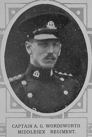 Wordsworth A G Captain 4th Middlesex Regiment The Illustrated London News 2nd Jan 1915