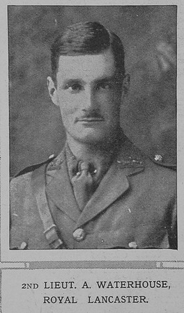 Waterhouse A 2nd Lt Kings Own Royal Lancaster Regiment The Illustrated London News 31st Oct 1914