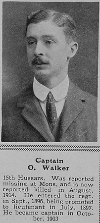 Walker O Captain 15th Hussars The Sphere 30th Oct 1915