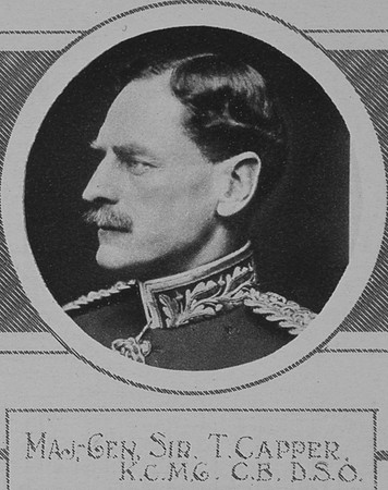 Capper T Maj Gen Sir KCMG CB DSO General Staff The Illustrated War News Vol 6