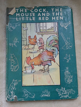 Vintage Hardback Book The Cock The Mouse And The Little Red Hen 1942