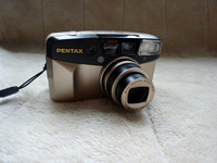Pentax Espio 125M 35mm Camera With Case And Instructions