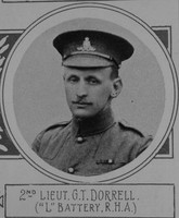 Dorrell G T 2nd Lt VC Royal Horse Artillery