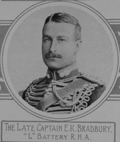 Bradbury E K Captain VC Royal Horse Artillery