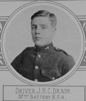 Drain J H C Dvr VC Royal Field Artillery