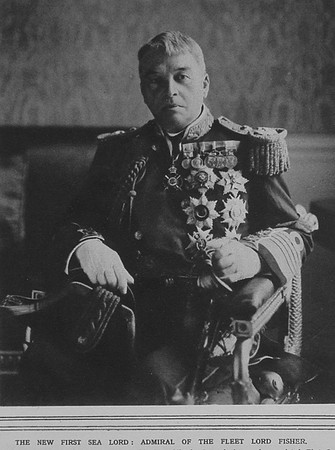 Fisher J A  GCB OM GCVO Admiral Of The Fleet Royal Navy