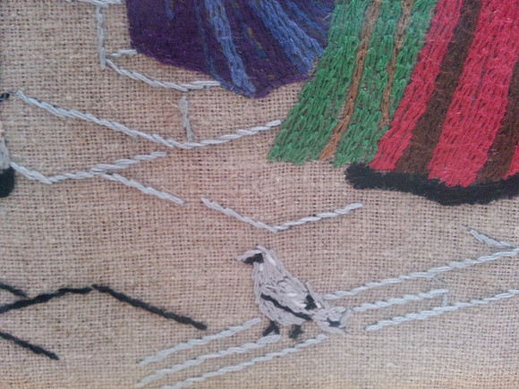 Vintage Toy Shop Tapestry Detail