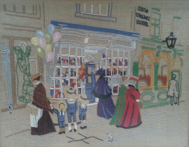 Vintage Toy Shop Tapestry