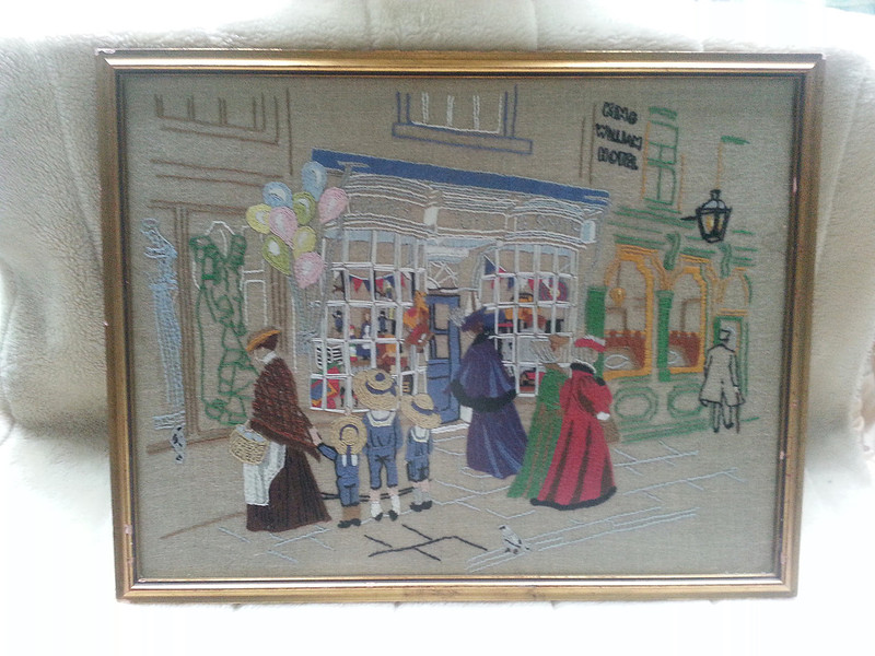 Vintage Toy Shop Tapestry