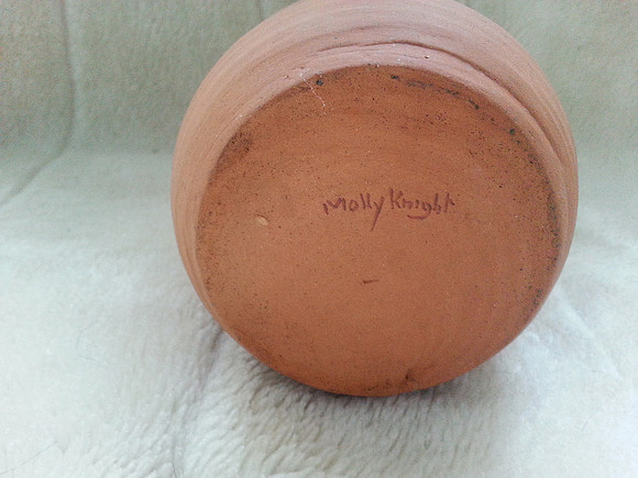 Molly Knight Studio Pottery Jam Pot With Bear And Jam Pot