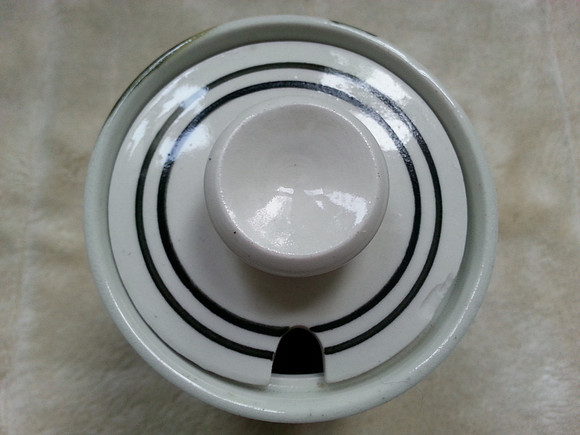 Retro Vintage Hand Made In England Jam Pot