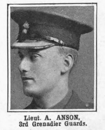 Anson A Lt 3rd Grenadier Guards