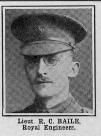 Baile R C Lt Royal Engineers
