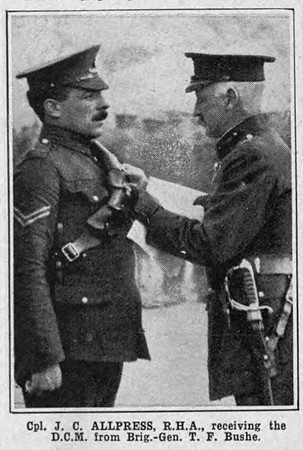 Allpress J C Cpl DCM Royal Horse Artillery