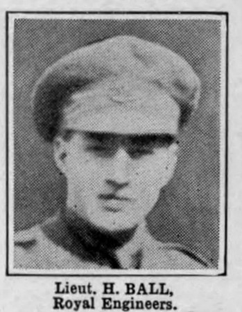 Ball H Lt Royal Engineers