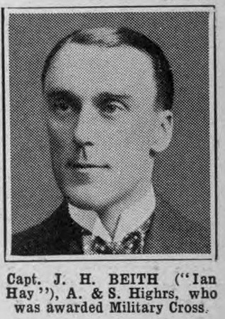 Beith J H Captain MC Argyll And Sutherland Highlanders