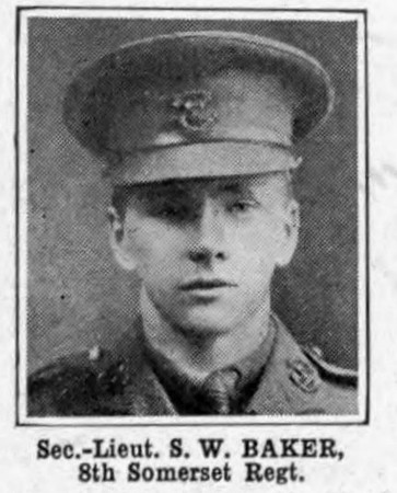 Baker S W 2nd Lt 8th Somerset Light Infantry