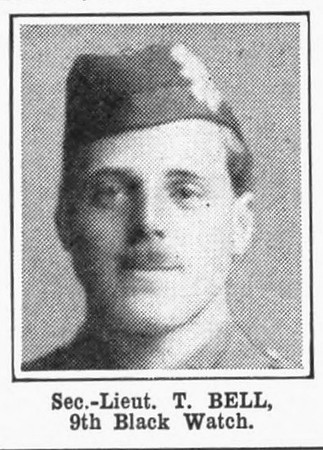 Bell T 2nd Lt 9th Black Watch