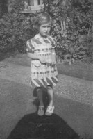 A Little Girl Called Claudia Vivienne Aged 5 Years 2 Months 1950s