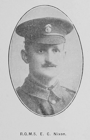 Nixon E C Reg Qtr Mst Sergt 4th Northumberland Fusiliers When The Lantern Of Hope Burned Low-R W Callin 1919