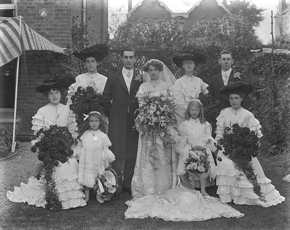 The Wedding Of Gustave Frank Gerard And Rose Sophia Hammond Bromley Kent 4th Oct 1904