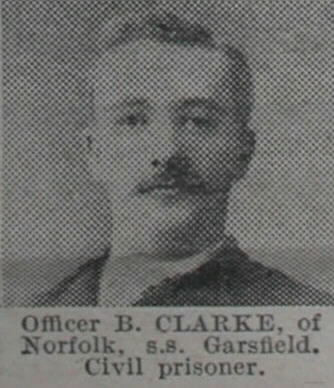 Clarke B Officer SS Garsfield The Vivid