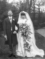 Wedding Of Joseph Groves And Alice Morgan 19th April 1906 St Nicholas Church Sutton