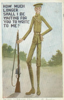 Comic Postcard Waiting For You To Write
