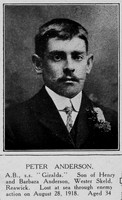 Anderson P AB SS Giralda Mercantile Marine Shetlands Roll Of Honour