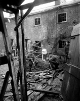 British Soldiers Hunting For Souvenirs Of A Zeppelin Raid